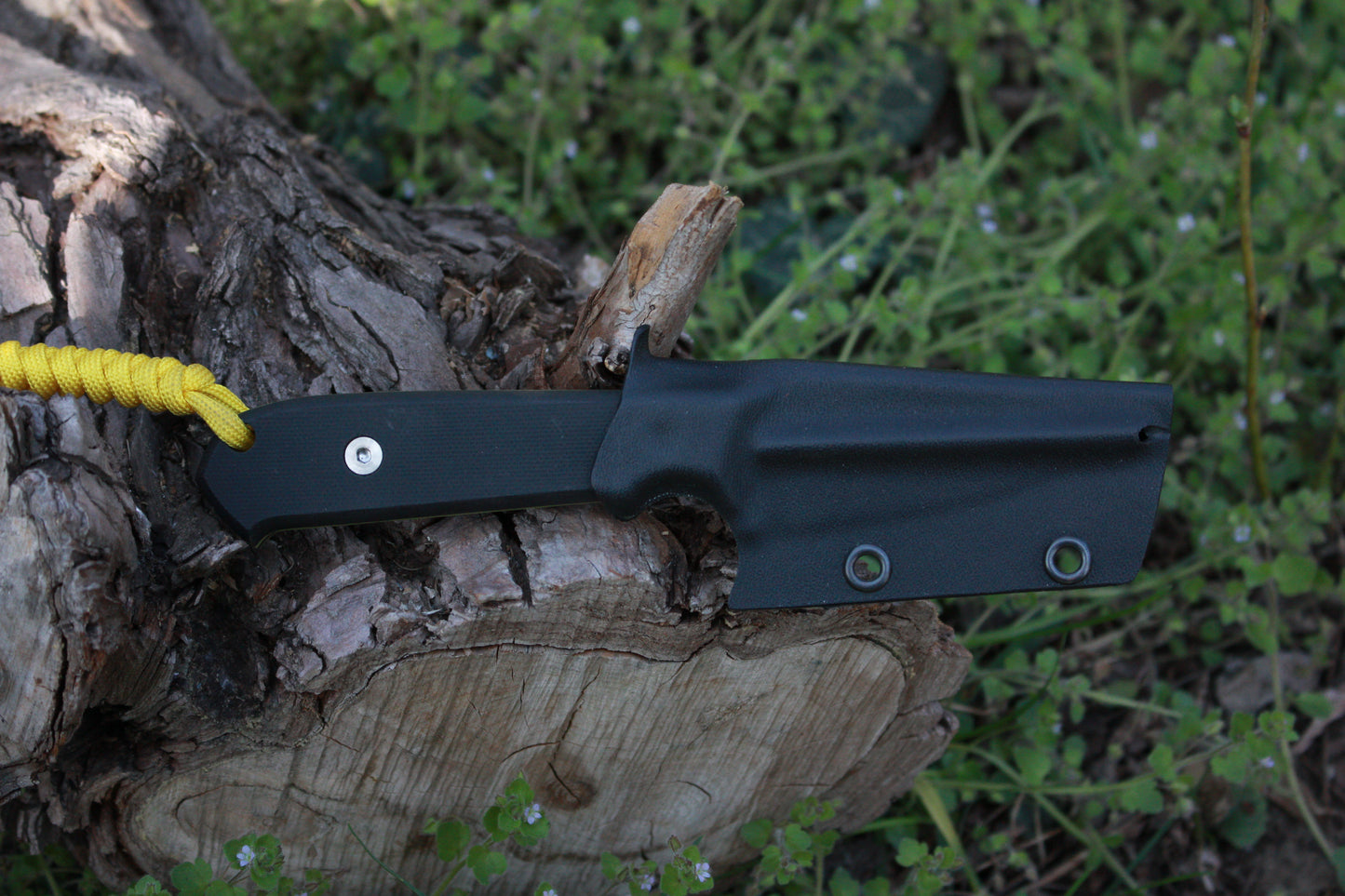 Vérnyúl Pro fekete G10 sárga liner