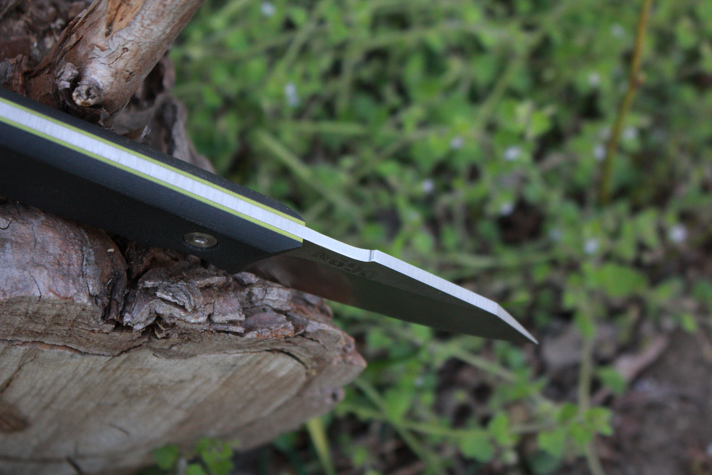 Vérnyúl Pro fekete G10 sárga liner